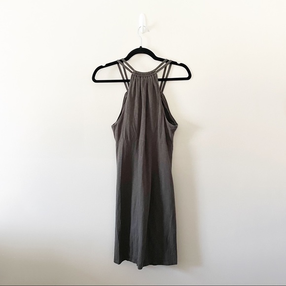 Athleta Halter Knit Tank Dress Built in Bra - Picture 7 of 7